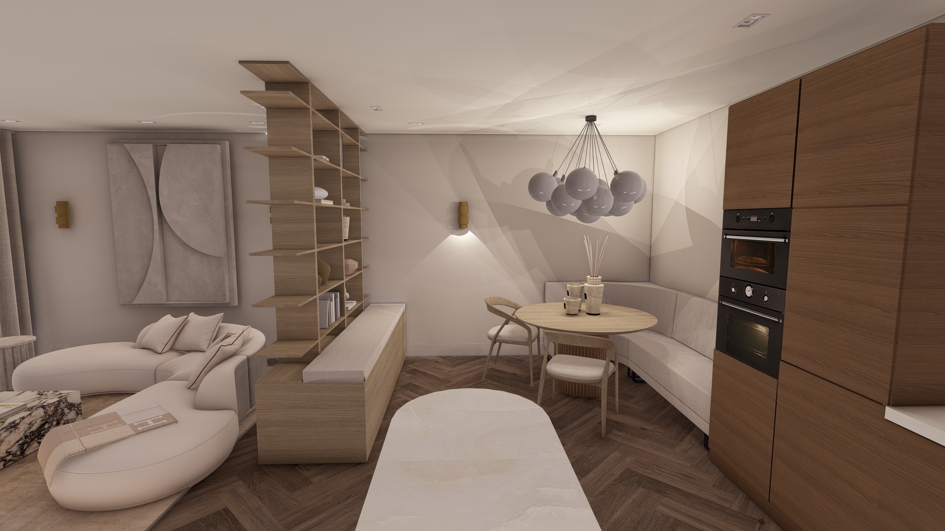 B Luxe Interior - living room design